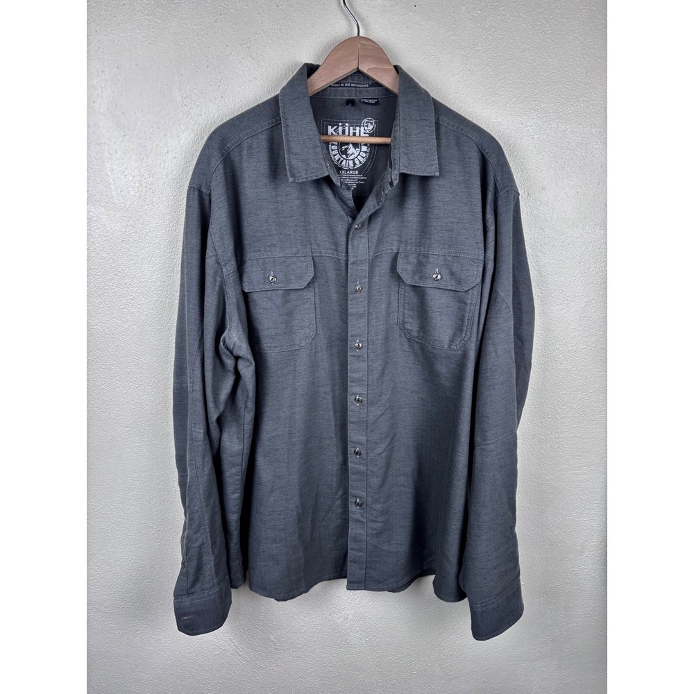 Kuhl Mountain Grown Utility Shirt XXL Long Sleeve Button Up Outdoor Gorpcore